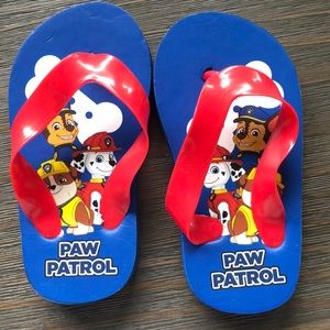 Kids paw patrol flip flop